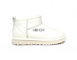 Ultra mini Leather White