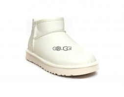 Ultra mini Leather White