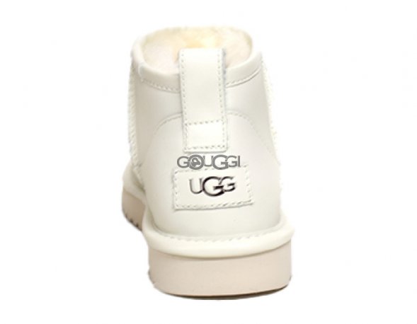 Ultra mini Leather White