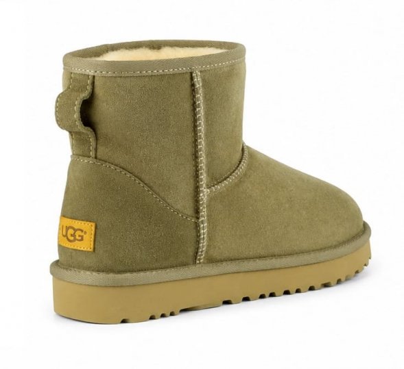 Женские мини угги с пропиткой Ugg Classic Mini II - Malachite