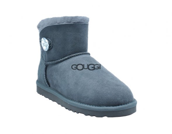 Mini Bailey Button Bling Grey