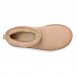 Женские мини угги на платформе Ugg Mini Platform Boot - Sand