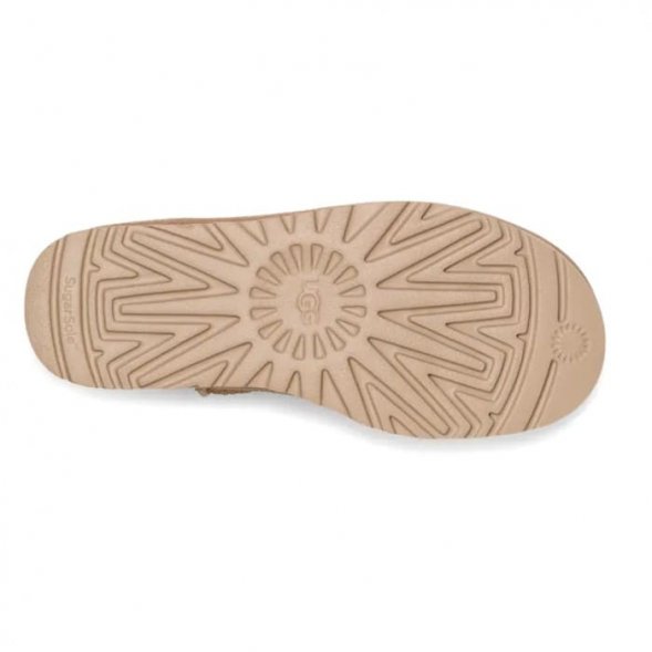 Женские мини угги на платформе Ugg Mini Platform Boot - Sand
