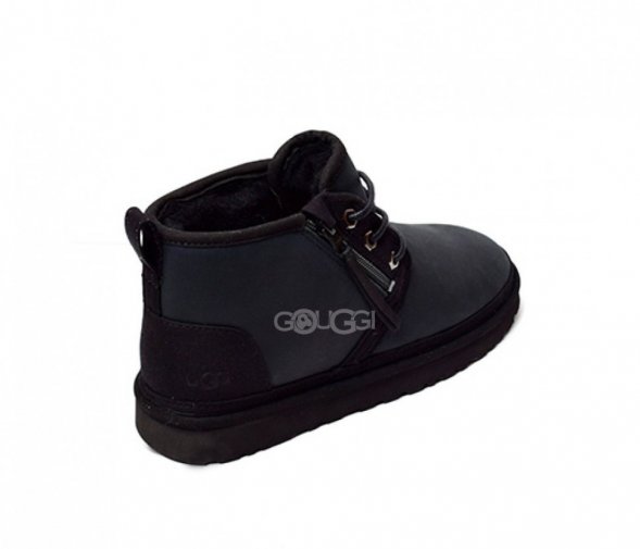 Mens Neumel Zip Black