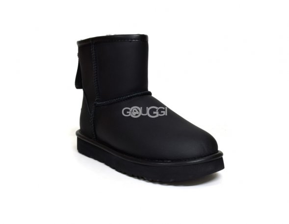 Classic Mini Metallic LOGO ZIP SHINE Black - 38