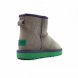 Ugg Classic Mini  - Grey &amp; Green - серый, 38, Замша