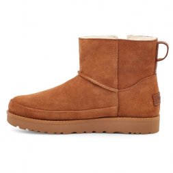 Ugg Zip Mini Boots - Chestnut