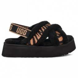 Ugg Disco Cross Slide Sandal - Tiger Print