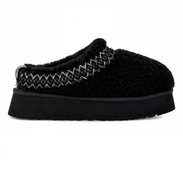 Ugg Tazz Braid - Black - черный, 40, Замша
