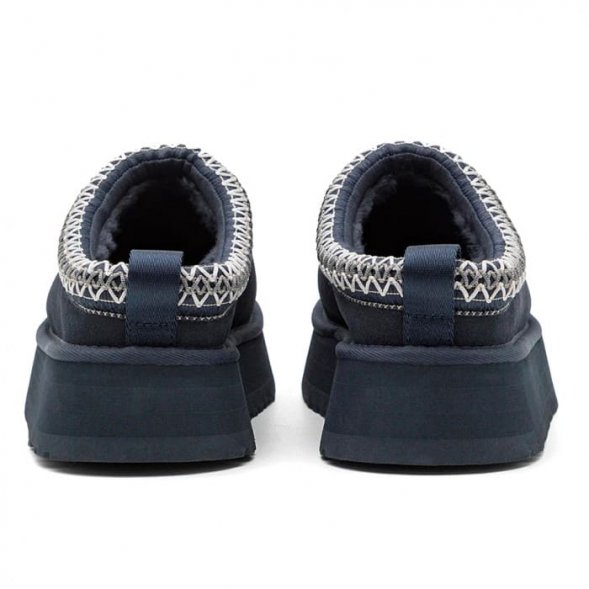 Женские слипоны на платформе Ugg Tazz - Eve Blue