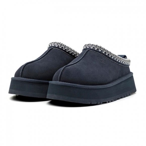 Женские слипоны на платформе Ugg Tazz - Eve Blue