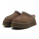 Женские слипоны на платформе Ugg Tazz - Hickory