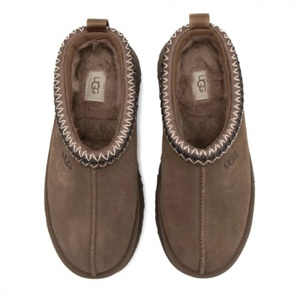 Женские слипоны на платформе Ugg Tazz - Hickory