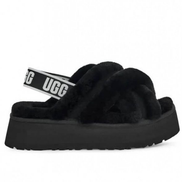 Женские сандалии Ugg Disco Cross Slide - Sandal Black