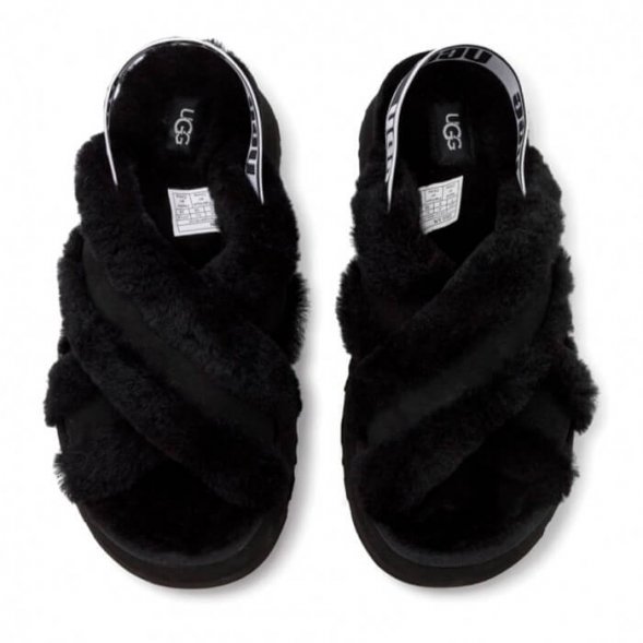 Женские сандалии Ugg Disco Cross Slide - Sandal Black