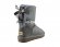 Bailey Bow Metallic Gray