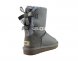 Bailey Bow Metallic Gray