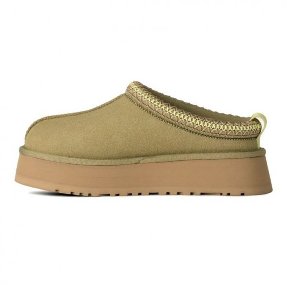 Женские слипоны на платформе Ugg Tazz - Muted Brass