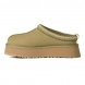 Женские слипоны на платформе Ugg Tazz - Muted Brass