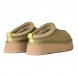 Женские слипоны на платформе Ugg Tazz - Muted Brass