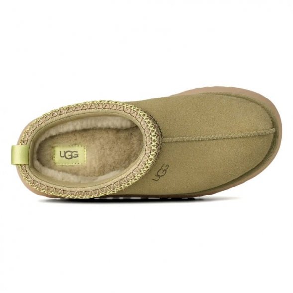 Женские слипоны на платформе Ugg Tazz - Muted Brass