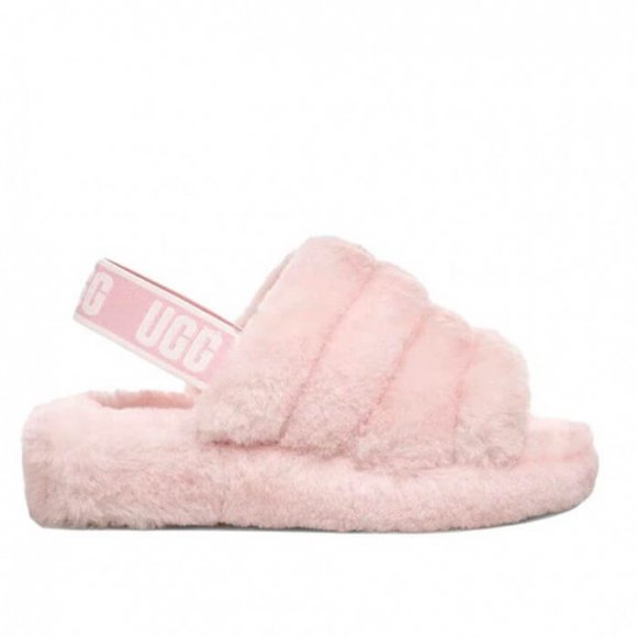 Женские сандалии Ugg Fluff Yeah Slide - Cream Женские сандалии Ugg Fluff Yeah Slide - Cream