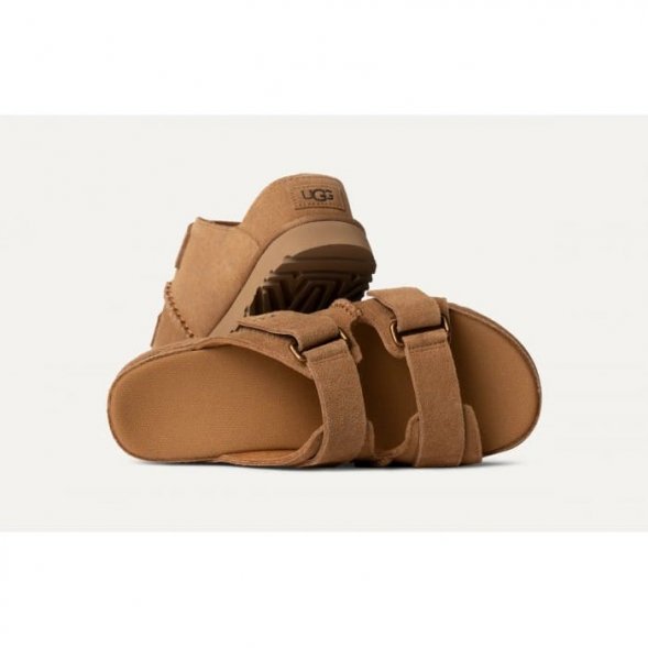 Женские тапочки Ugg Goldenstar Hi Slide - Chestnut