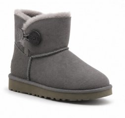 Ugg Mini Bailey Button II Boot - Grey