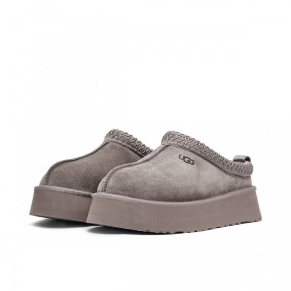 Женские слипоны на платформе Ugg Tazz - Smoke Plume
