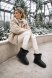 Ugg Mini Bailey Button Metallic Black - черный, 40, Обливные