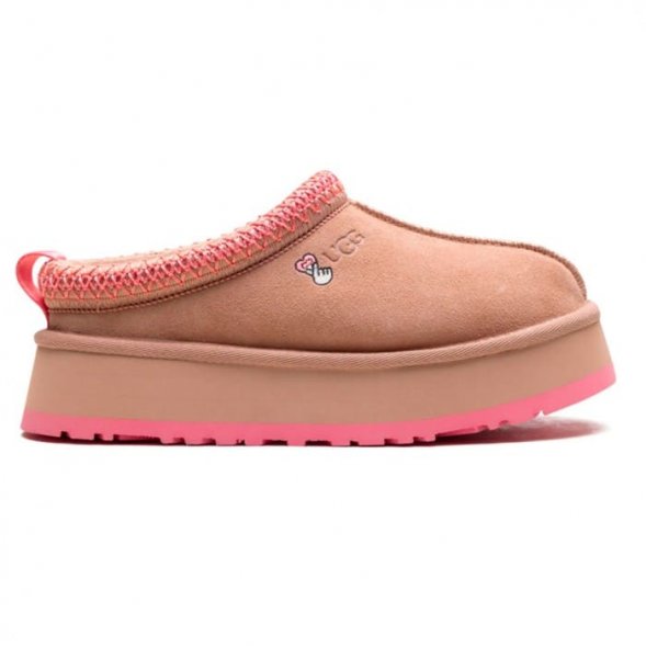 Женские слипоны на платформе Ugg Tazz Love ’25 - Arroyo Tropical Pink