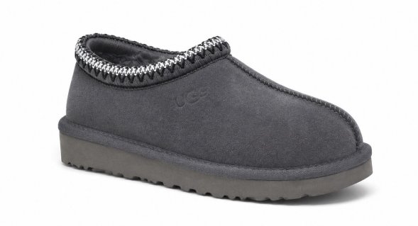 Ugg Tasman Slipper Dark Grey - серый, 36, Замша