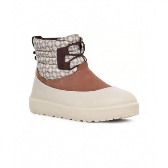 Женские ботинки Ugg Classic Mini Lace-up Luxe - Chestnut