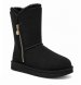 Ugg Bailey Zip Short - Black - черный, 37, Замша