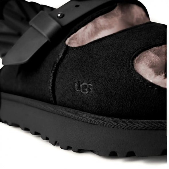 Женские шлепанцы Ugg Greenport Strap Slide - Black