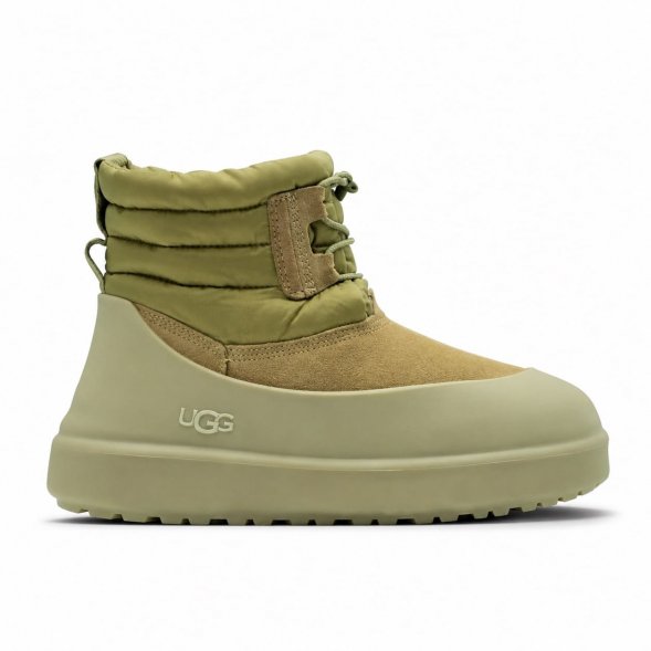 Женские ботинки Ugg Classic Mini Lace-up Weather - Sand Olive
