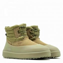 Ugg Classic Mini Lace-up Weather - Sand Olive