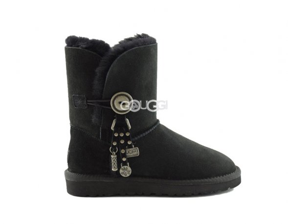 Bailey Button Azalea Black - 39