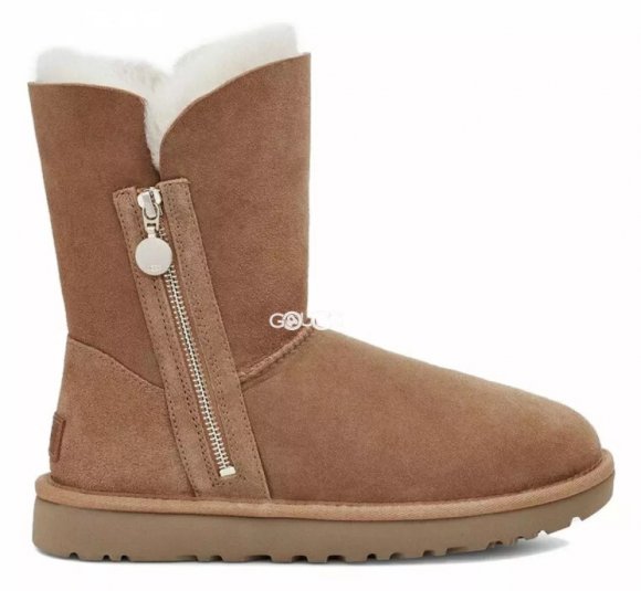 Ugg Bailey Zip Short Chestnut - 36