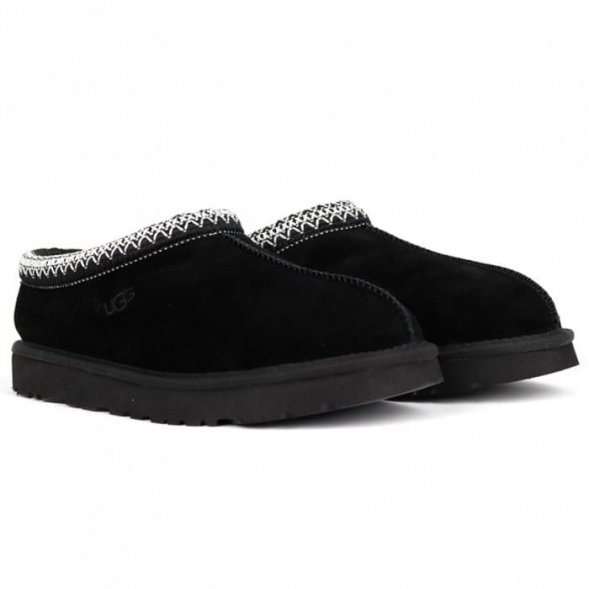 Ugg Tasman Slipper Black - черный, 36, Замша