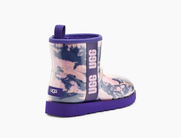 Classic Clear Mini Natural Marble - Violet Night Classic Clear Mini Natural Marble - Violet Night