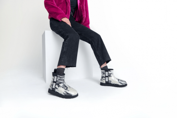 Classic Clear Mini Natural Marble - Violet Night Classic Clear Mini Natural Marble - Violet Night