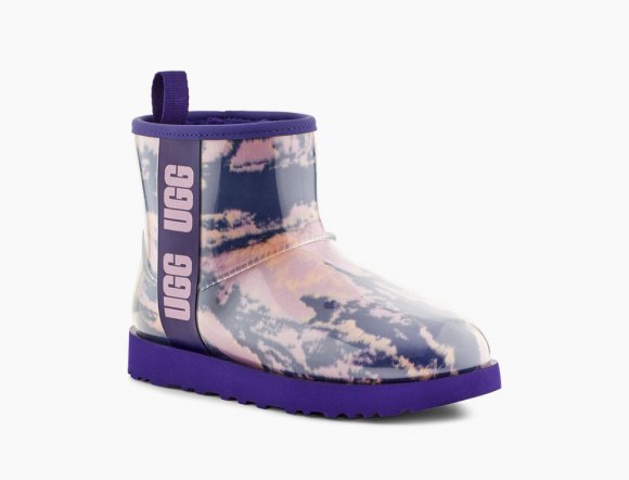 Classic Clear Mini Natural Marble - Violet Night Classic Clear Mini Natural Marble - Violet Night