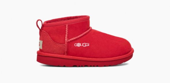 Ugg Kids Ultra Mini Samba Red
