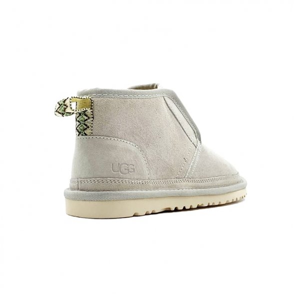 Ugg Neumel Flex - White/Grey - Белый/серый, 41, Замша