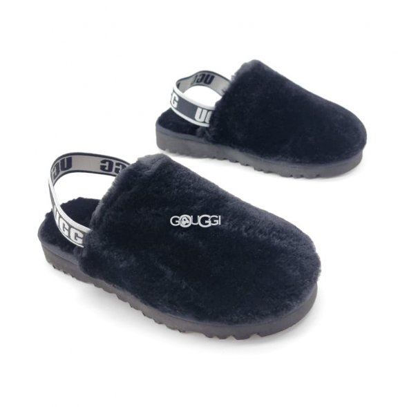Ugg Fluff Yeah Clog Black - 35