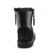 Мужские мини угги на молнии Ugg Classic Mini Men's Double ZIP Metallic - Black