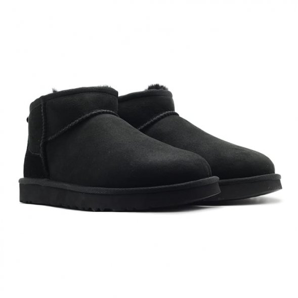 Мужские ультра мини угги Ugg Ultra mini men - Black