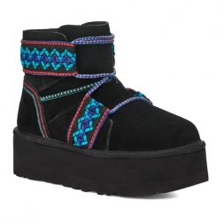 Ugg Mini II Braid Platform - Black