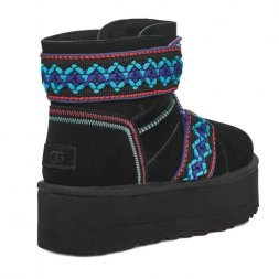 Ugg Mini II Braid Platform - Black